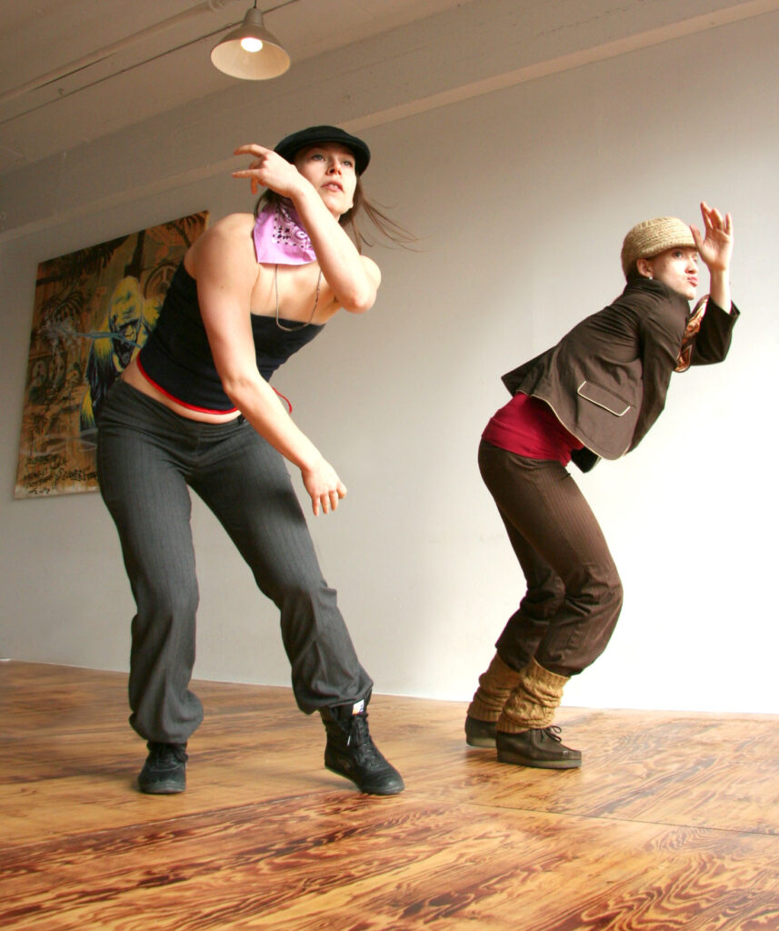 Press photo--JoDee Allen & Helen Simard